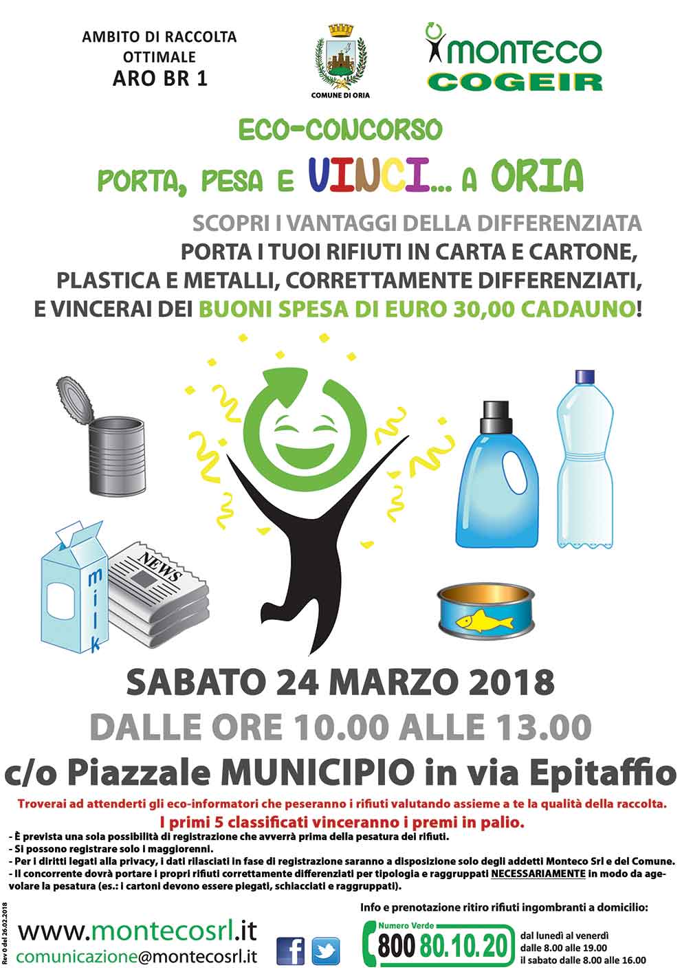 Porta, pesa e Vinci a Oria