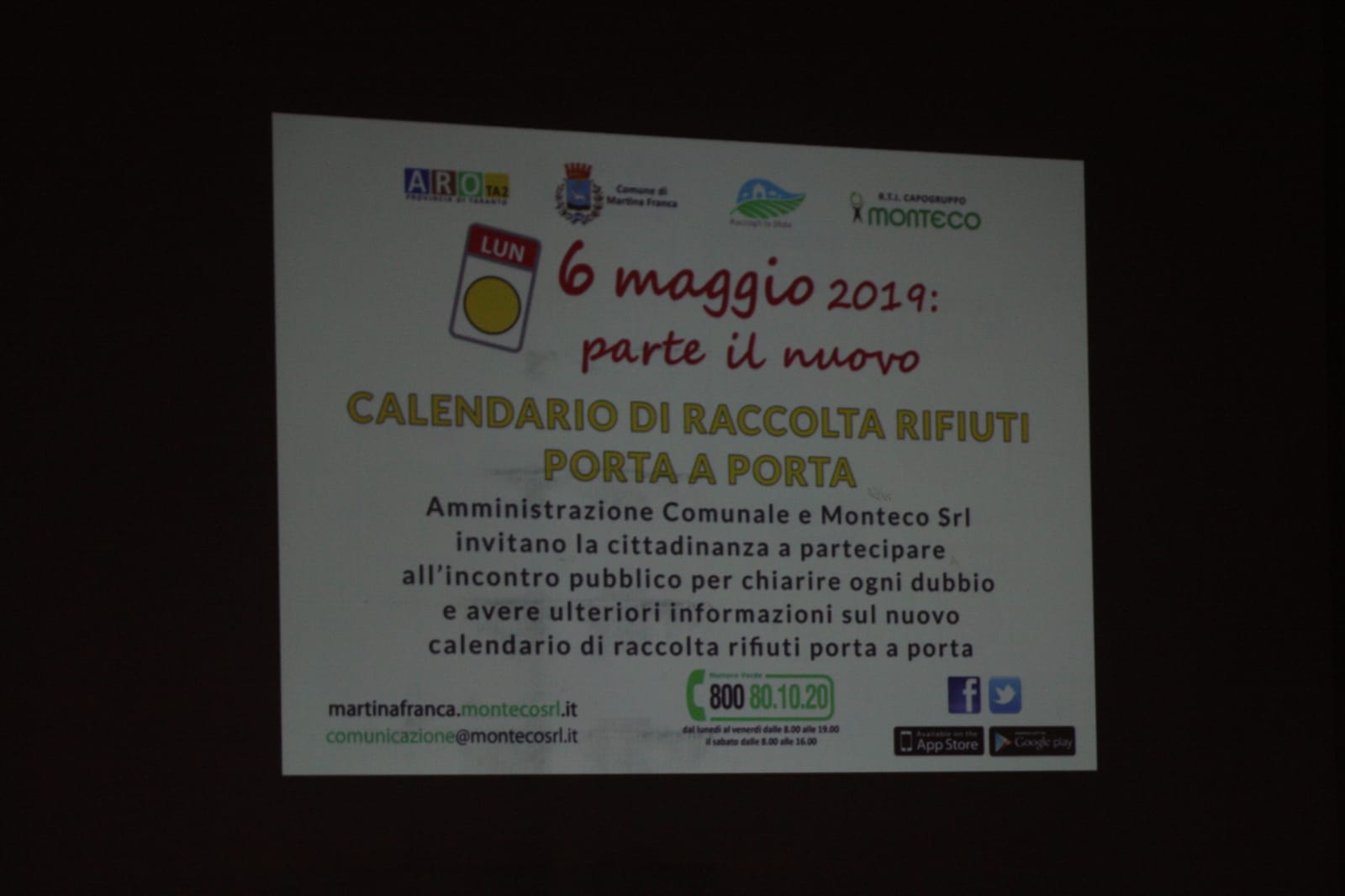 Martina Franca: al via le modifiche al servizio dal 6 maggio 2019. Presentati i nuovi calendari